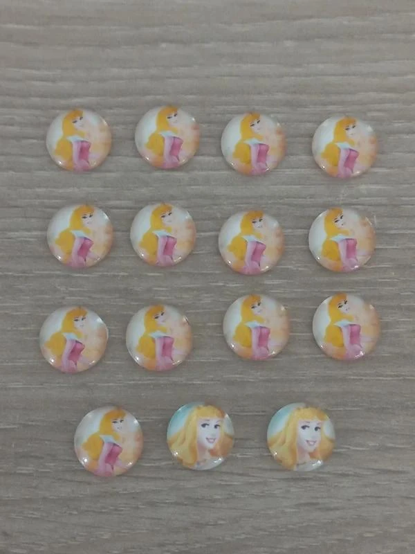 Cabochons Verre "Aurore"